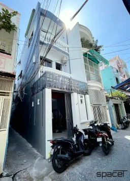 Mặt tiền - Nhà phố 147m2 tại Quận 8 - Phong cách Modern 