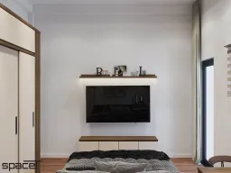 Phòng ngủ - Nhà phố 147m2 Quận 8 - Phong cách Modern 