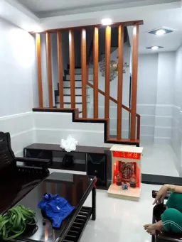 Phòng khách - Nhà phố tại Quận 11 - Phong cách Modern 