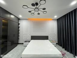 Phòng ngủ - Nhà phố Phước Điền Citizen Bình Dương - Phong cách Modern 