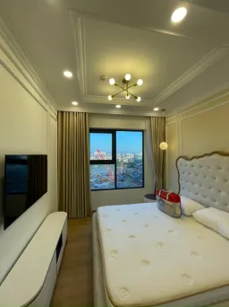 Phòng ngủ - Căn hộ Vinhomes Grand Park Quận 9 - Phong cách Modern 