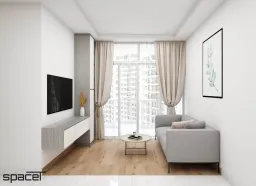 Phòng khách - Căn hộ Terra Mia 50m2 - Phong cách Modern  