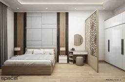 Phòng ngủ - Nhà phố Vĩnh Cửu Đồng Nai - Phong cách Modern 