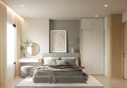 Phòng ngủ - Căn hộ Charm Plaza Bình Dương - Phong cách Modern 