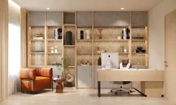 Phòng làm việc - Căn hộ Charm Plaza Bình Dương - Phong cách Modern 
