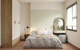 Phòng ngủ - Căn hộ Charm City Bình Dương - Phong cách Modern 