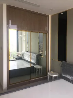 Phòng ngủ - Căn hộ Lux 6 (Vinhomes Ba Son) - Phong cách Modern 