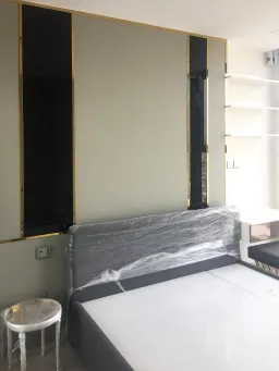 Phòng ngủ - Căn hộ Lux 6 (Vinhomes Ba Son) - Phong cách Modern 