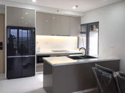 Phòng bếp - Căn hộ Palm Heights Quận 2 - Phong cách Modern 