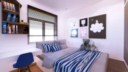 Phòng cho bé - Căn hộ Diamond Q.8 - Phong cách Modern 