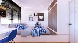 Phòng cho bé - Căn hộ Diamond Q.8 - Phong cách Modern 