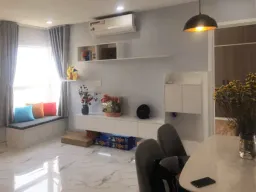 Phòng khách - Căn hộ Diamond Quận 8 - Phong cách Modern 