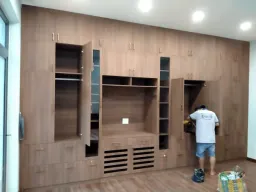 Phòng khách - Nhà phố Quận 11 - Phong cách Modern 