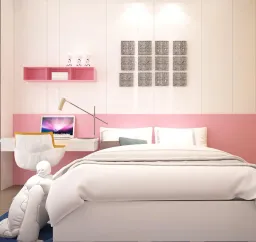 Phòng ngủ - Nhà phố Hiệp Bình Chánh Thủ Đức - Phong cách Modern 