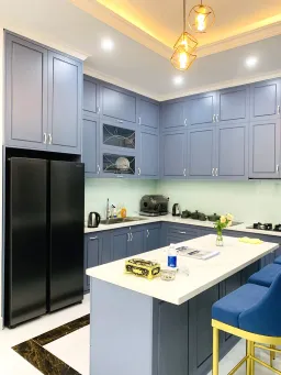 Phòng bếp - Biệt thự Tánh Linh Bình Thuận - Phong cách Neo Classic 