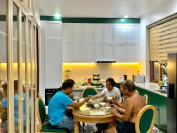Phòng ăn - Nhà phố An Giang - Phong cách Indochine 