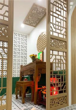 Nhà phố An Giang - Phong cách Indochine