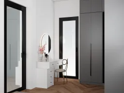 Phòng ngủ - Nhà phố Bình Dương 75m2 - Phong cách Modern 