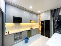 Phòng bếp - Nhà phố Biên Hòa 44m2 - Phong cách Modern 