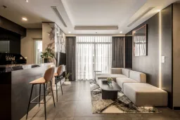 Phòng khách - Cải tạo Căn hộ Vinhomes Central Park - Phong cách Modern 