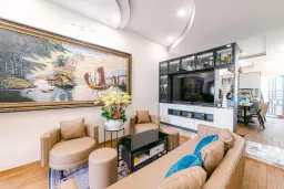 Phòng khách - Nhà phố Biên Hòa Đồng Nai - Phong cách Modern 