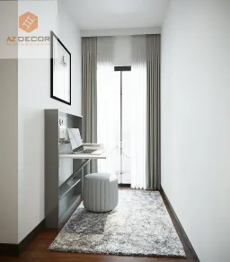 Phòng làm việc - Căn hộ Carillon Quận Tân Phú - Phong cách Modern 