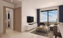 Phòng khách - Căn hộ Vinhomes Grand Park Quận 9 - Phong cách Scandinavian 