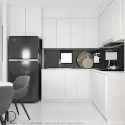 Phòng bếp - Căn hộ Đảo Kim Cương Quận 2 - Phong cách Modern 