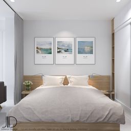 Phòng ngủ - Căn hộ Đảo Kim Cương Quận 2 - Phong cách Modern 