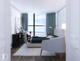 Phòng ngủ - Căn hộ Landmark 81 Bình Thạnh (Mr Chu) - Phong cách Neo Classic 
