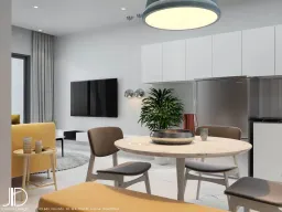 Phòng ăn - Căn hộ Sunrise City View Quận 7 - Phong cách Modern + Minimalist 