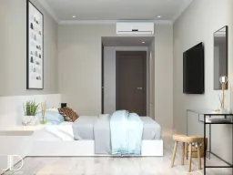 Phòng ngủ - Căn hộ Sunrise City View Quận 7 - Phong cách Modern + Minimalist 