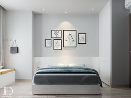 Phòng ngủ - Căn hộ Sunrise City View Quận 7 - Phong cách Modern + Minimalist 