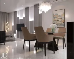 Phòng ăn - Căn hộ HaDo Centrosa Garden Quận 10 (Ms Nhung) - Phong cách Modern 