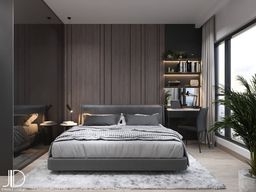 Phòng ngủ - Căn hộ Feliz En Vista Quận 2 (Mr Cường) - Phong cách Modern 