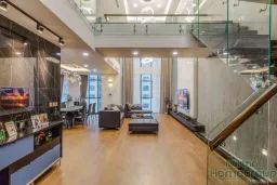 Phòng khách - Căn hộ Penthouse Comatce Tower Hà Nội - Phong cách Modern 