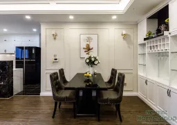 Phòng ăn - Căn hộ Dương Nội Hà Nội - Phong cách Neo Classic 
