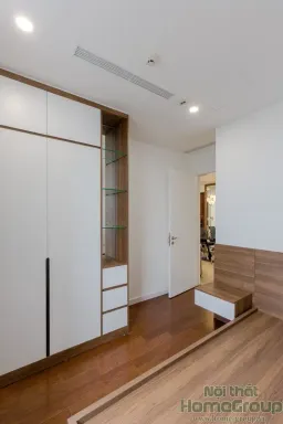 Phòng ngủ - Căn hộ D'Capitale Hà Nội 70m2 - Phong cách Modern 