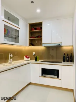 Phòng bếp - Căn hộ New City 2PN - Phong cách Scandinavian 