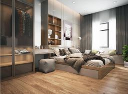 Phòng ngủ - Căn hộ B2 Trường Sa Quận Bình Thạnh - Phong cách Modern 