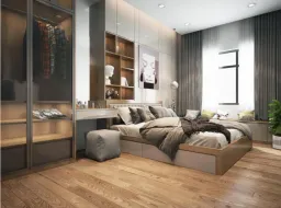 Phòng ngủ - Căn hộ B2 Trường Sa Quận Bình Thạnh - Phong cách Modern 