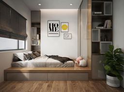 Phòng ngủ - Căn hộ B2 Trường Sa Quận Bình Thạnh - Phong cách Modern 