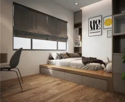 Phòng ngủ - Căn hộ B2 Trường Sa Quận Bình Thạnh - Phong cách Modern 
