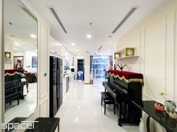 Lối vào - Căn hộ Vinhomes Central Park Bình Thạnh - Phong cách Neo Classic 