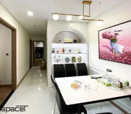 Phòng ăn - Căn hộ Vinhomes Central Park Bình Thạnh - Phong cách Neo Classic 