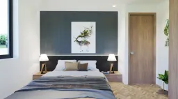 Phòng ngủ - Nhà phố Long Thành Đồng Nai - Phong cách Modern 