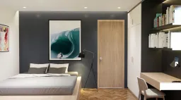 Phòng ngủ - Nhà phố Long Thành Đồng Nai - Phong cách Modern 