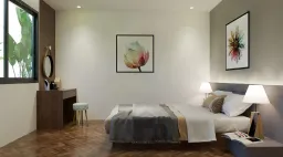 Phòng ngủ - Nhà phố Long Thành Đồng Nai - Phong cách Modern 