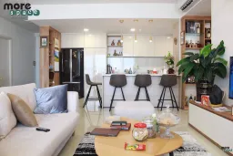 Phòng khách, Phòng bếp - Căn hộ Vista Verde Quận 2 - Phong cách Modern 