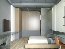 Phòng ngủ - Cải tạo Nhà phố Gò Vấp - Phong cách Industrial + Minimalist 